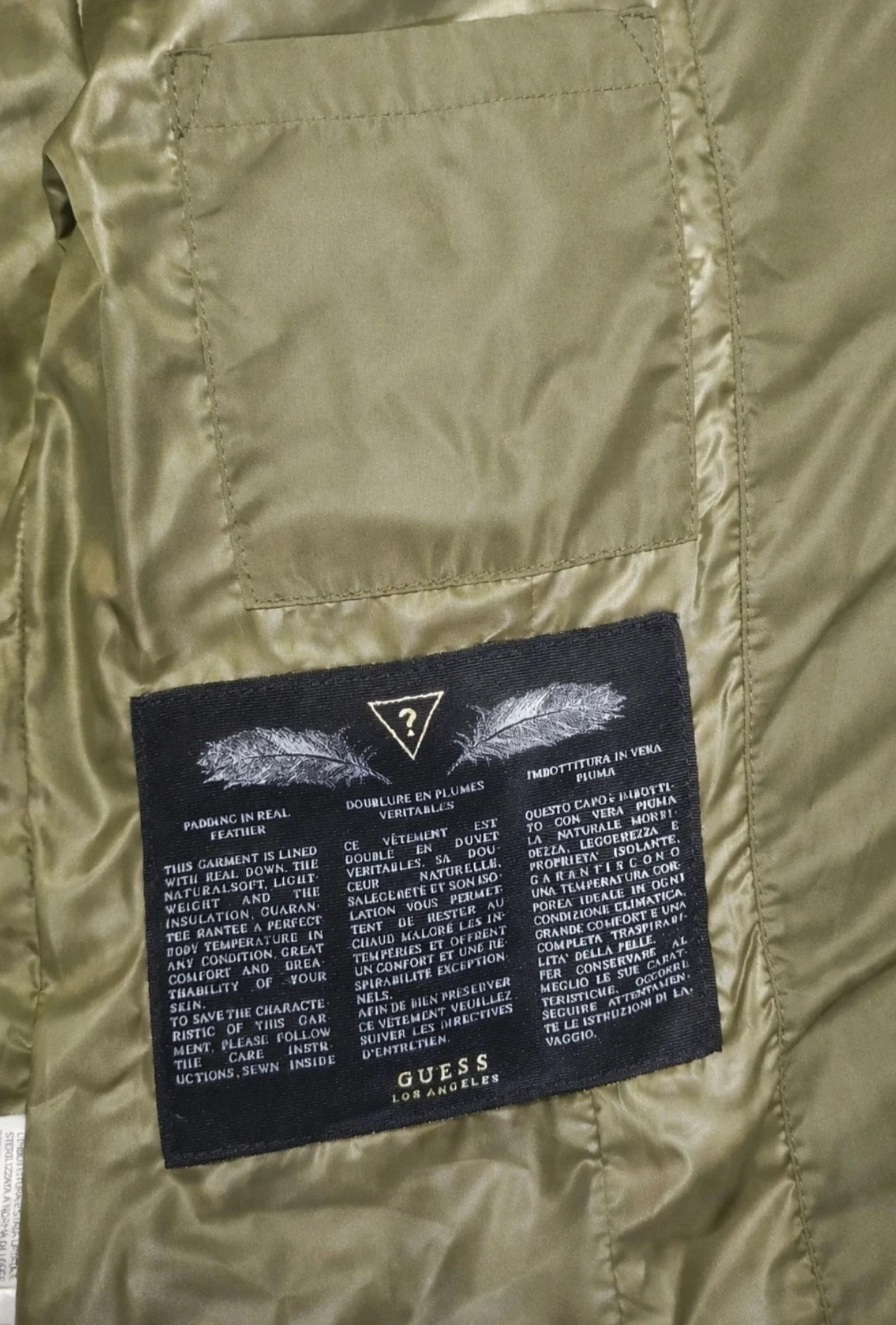 GUESS | Chaqueta acolchada verde oliva – Nueva sin usar – Talla S – photo 11